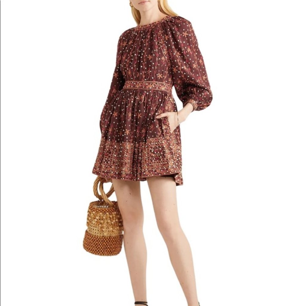 Ulla Johnson Daya Mini Dress - Size 4